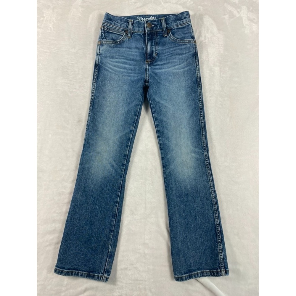 Wrangler Retro Slim Boot Jeans Kid's Sz 10 Y regular Cowboy Western